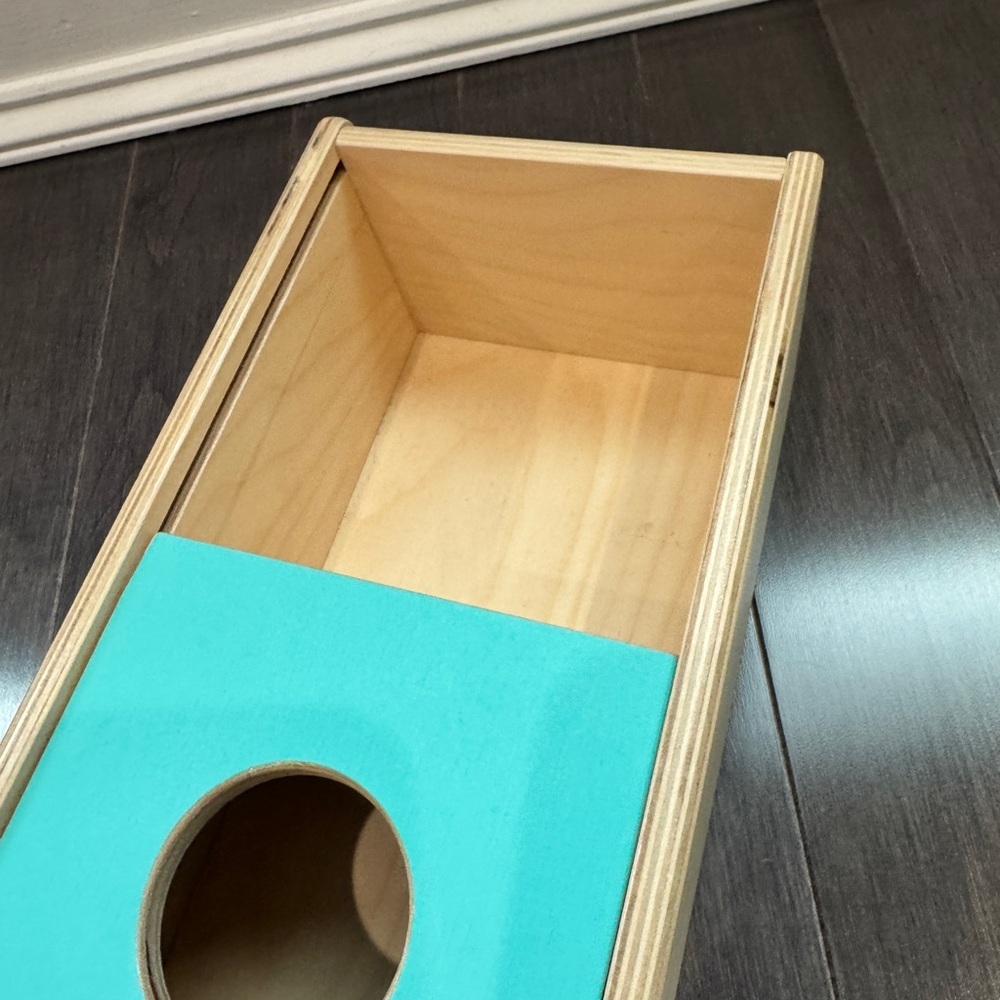 Lovevery Sliding Top BoxThe Thinker Kit Wooden Fine Motor Toy Box Baby Toddler - Picture 10 of 10